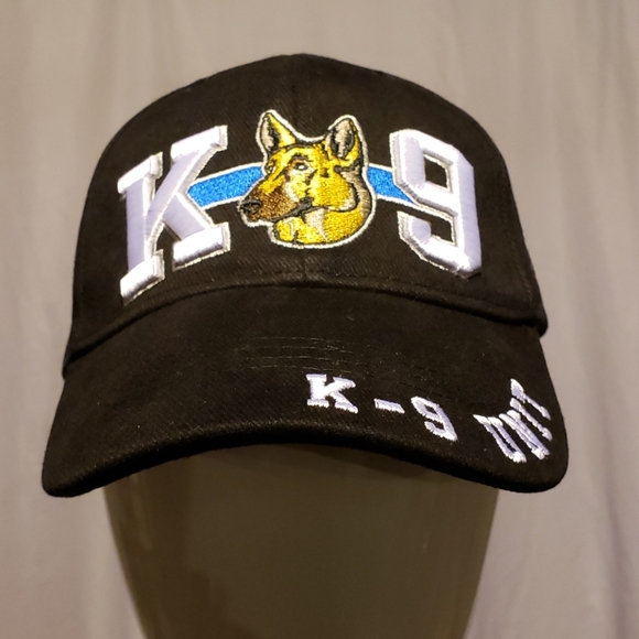 BLUE LINE K-9 UNIT HAT - Picture 1 of 5